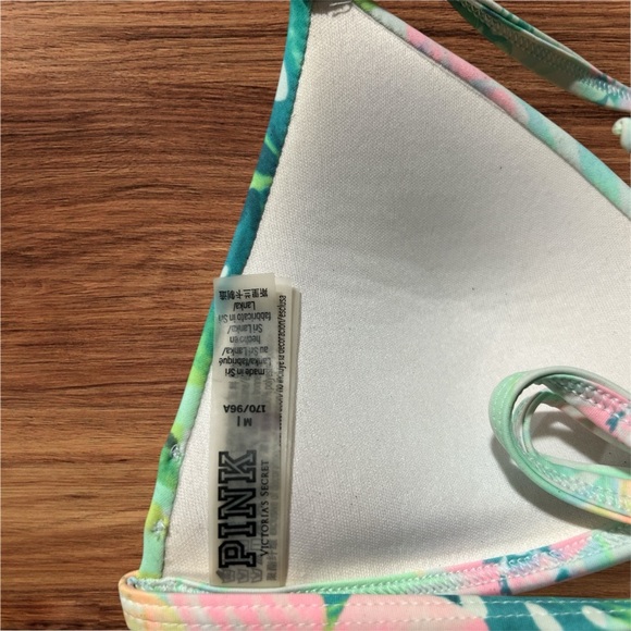 PINK Victoria's Secret Tropical Bikini Top - Picture 4 of 4